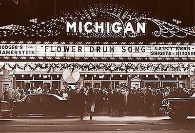 Michigan Theatre - Old Marquee Shot (newer photo)